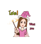 Angels vs witch（個別スタンプ：32）