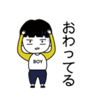 ななさい無関心な翔ちゃん（個別スタンプ：9）