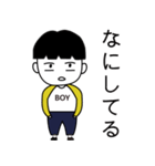ななさい無関心な翔ちゃん（個別スタンプ：11）