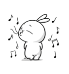 Naughty Rabbit 2- Are we close？（個別スタンプ：16）