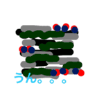 線と点。（個別スタンプ：2）