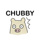 People Bear English Version（個別スタンプ：11）