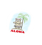 People Bear English Version（個別スタンプ：17）