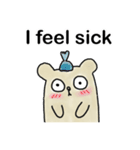 People Bear English Version（個別スタンプ：22）
