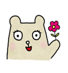 People Bear English Version（個別スタンプ：28）
