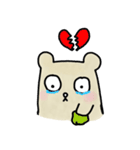 People Bear English Version（個別スタンプ：29）