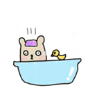 People Bear English Version（個別スタンプ：38）