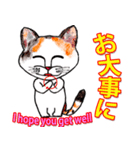 三毛ちゃんの日常（個別スタンプ：37）