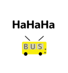 バス運転手、ドライバーさんに動くスタンプ（個別スタンプ：4）