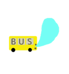 バス運転手、ドライバーさんに動くスタンプ（個別スタンプ：10）