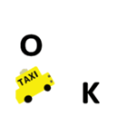 タクシードライバー動くスタンプ（個別スタンプ：14）