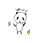ハッピー＊2 パンダちゃん（個別スタンプ：4）