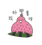 watermelon bird（個別スタンプ：40）