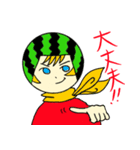 イカススイカボーイ（個別スタンプ：6）