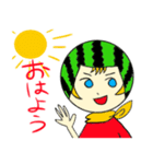 イカススイカボーイ（個別スタンプ：12）