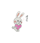 うさこのにちじょう Part3 たまーにピヨ子（個別スタンプ：10）