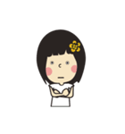 Girl ＆ Woman1（個別スタンプ：6）