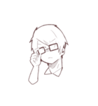 シンプル男の子2（個別スタンプ：5）