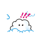 Greetings from a cute cloud.（個別スタンプ：6）