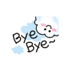 Greetings from a cute cloud.（個別スタンプ：9）