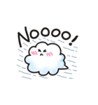 Greetings from a cute cloud.（個別スタンプ：15）