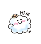 Greetings from a cute cloud.（個別スタンプ：17）