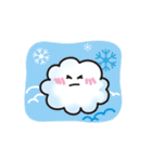 Greetings from a cute cloud.（個別スタンプ：24）