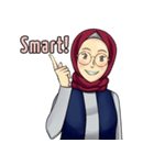 Smart Hijab！（個別スタンプ：28）