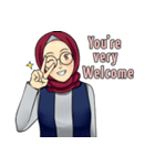 Smart Hijab！（個別スタンプ：34）