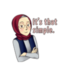 Smart Hijab！（個別スタンプ：35）