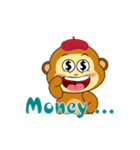 Always Having Fun Monkeys_animate_3（個別スタンプ：9）