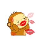 Always Having Fun Monkeys_animate_3（個別スタンプ：12）