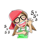 Miss. Modern Woman（個別スタンプ：11）