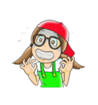 Miss. Modern Woman（個別スタンプ：17）