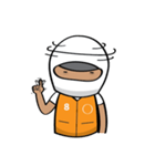 motorcycle taxi man（個別スタンプ：15）