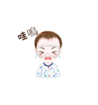 cute Danny baby with mask（個別スタンプ：3）