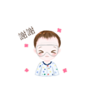 cute Danny baby with mask（個別スタンプ：6）