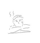 困り顔（個別スタンプ：5）