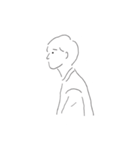 困り顔（個別スタンプ：13）