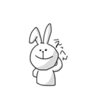 無表情なうさぎさん2（個別スタンプ：22）