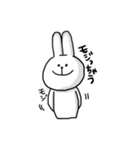 無表情なうさぎさん2（個別スタンプ：27）