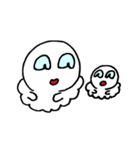 白くて柔らかい生き物（個別スタンプ：6）