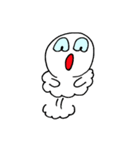 白くて柔らかい生き物（個別スタンプ：12）