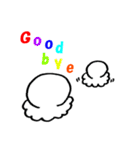 白くて柔らかい生き物（個別スタンプ：15）