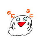 白くて柔らかい生き物（個別スタンプ：24）