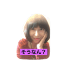 女の人スタンプ（個別スタンプ：4）