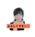 女の人スタンプ（個別スタンプ：7）