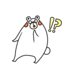 I'm a girl, I'm a white bear（個別スタンプ：30）