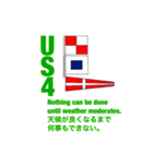 国際信号旗一般部門(UA-UZ)（個別スタンプ：28）