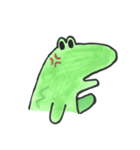 happy crocodile（個別スタンプ：5）